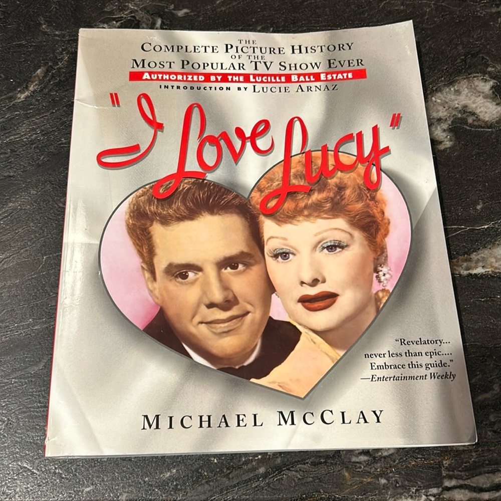 I love Lucy complete picture history book